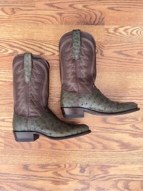 Tecovas Ostrich Boots